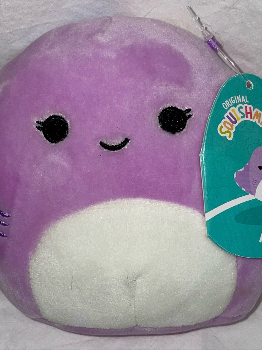 NWT Squishmallows Aziza the Purple Spotted Stingray